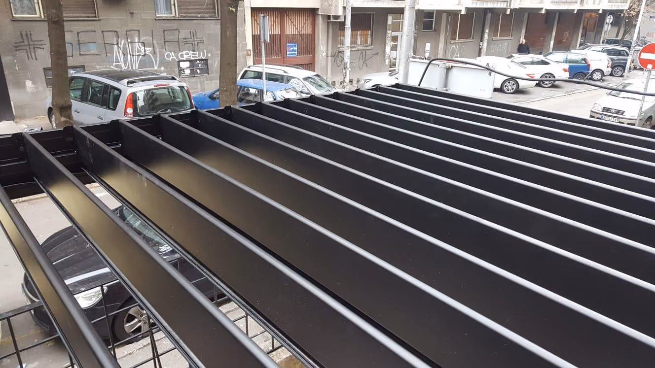 פרגולה דו שכבתי מתכוונן - תמונה 10