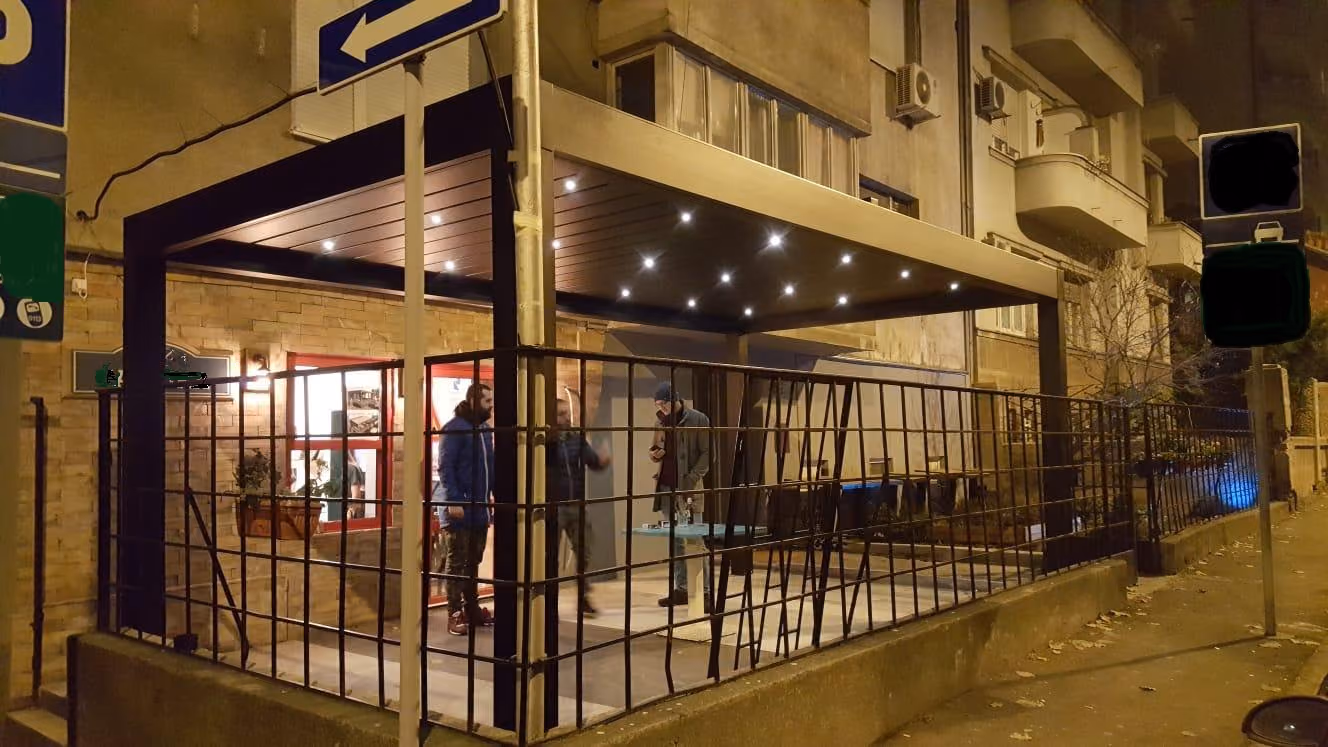 פרגולה דו שכבתי מתכוונן - תמונה 6